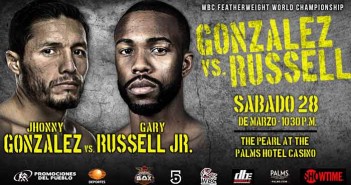 Jhonny González busca hacer historia en el boxeo gonzalez-russel-art