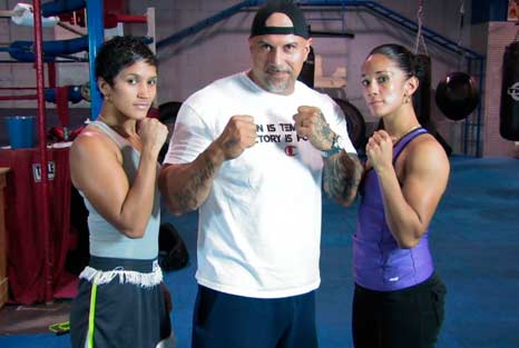 Cindy Serrano, Jordan Maldonado y Amanda-Serrano