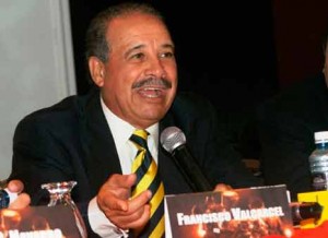 Presidente de la OMB Paco Valcárcel