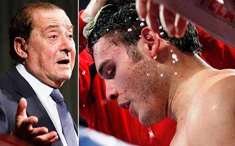 Bob Arum y Julio César Chávez Jr.