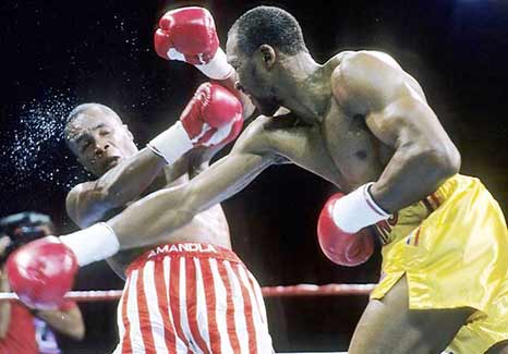 Sugar Ray Leonar vs Hagler