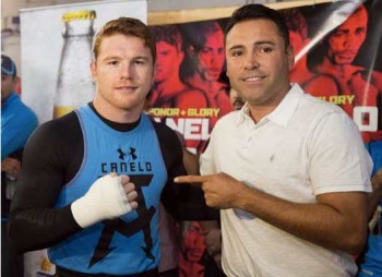 Saúl "Canelo" Álvarez vs Óscar De la Hoya