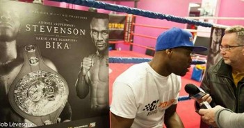 Stevenson dice que se encargará de Kovalev después de derrotar a Bika