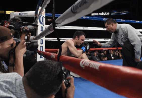 Chávez Jr. derribado por Fonfara