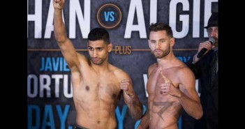 Listos Amir Khan y Chirs Algieri y Vásquez vs Fortuna