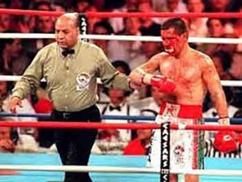 Joe Cortez y Julio César Chávez