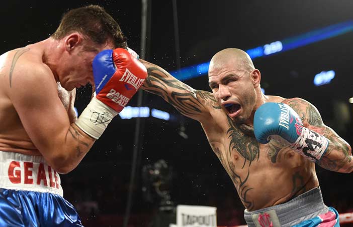 PHOTO CREDIT: NAOKI FUKUDA - Miguel Cotto vs Daniel Geale