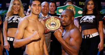 Pesaje en Hidalgo, Texas, Ramírez 168 libras vs Edwards 168 libras