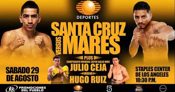 Duelos mexicanos: Santa Cruz vs Mares – «Cuatito» Ruiz vs «Pollito» Ceja