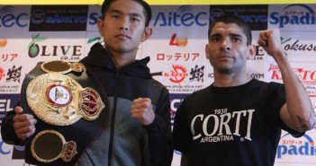 En peso Kazuto Ioka y Roberto Domingo “Incho” Sosa