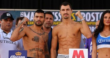 Listos Lucas Matthysse y Viktor Postol