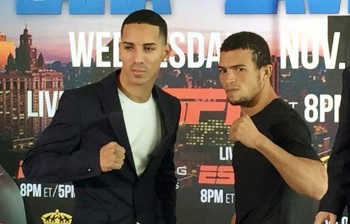 Emmanuel Rodríguez y Eliecer Aquino - Foto: Fresh Boxing