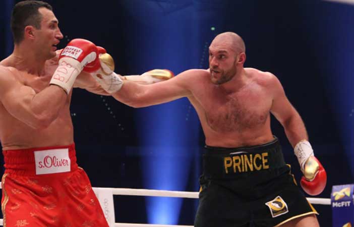 Fury se impuso a los puntos a Klitshcko