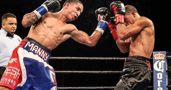 Dominante triunfo del campeón Emmanuel Rodríguez de Puerto Rico sobre el dominicano, Eliecer Aquino