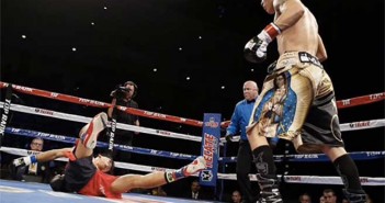 Óscar Valdez noqueó en el tercero a Ernie Sánchez