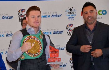 Canelo y De la Hoya