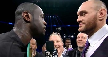Deontay Wilder esperando una victoria de Fury ante Pianeta Wilder vs Fury