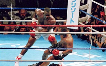 Douglas derriba a Tyson