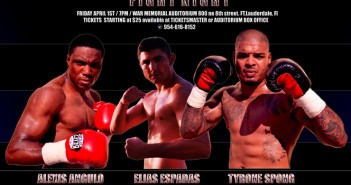 “FIGHT NIGHT” ABRIL PRIMERO EN EL “WAR MEMORIAL AUDITORIUM”