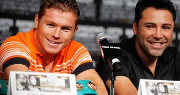 De la Hoya cree que Golovkin ha perdido fuerza para negociar con Canelo