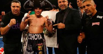 Diego De la Hoya dio un paso más en su carrera
