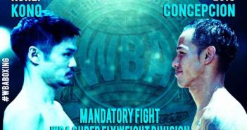 Definidos oficiales Kohei Kono Vs Luis Concepción