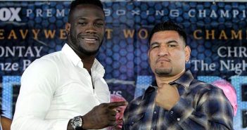 Deontay Wilder y Chris Arreola frente a frente