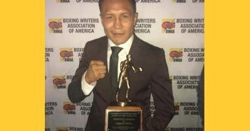 Francisco Vargas honrado con el premio BWAA ALI-FRAZIER por estelarizar la pelea del año