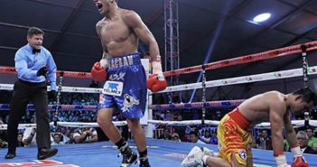 Miguel “Alacrán” Berchelt acabó en el cuarto con Piriyapinyo