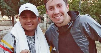 Román “Chocolatito” González entrena en Big Bear