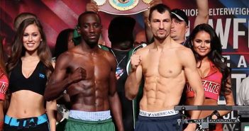Listos Crawford vs Postol y Valdez vs Rueda