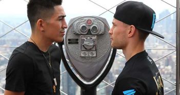 Santa Cruz y Carl Frampton cara a cara