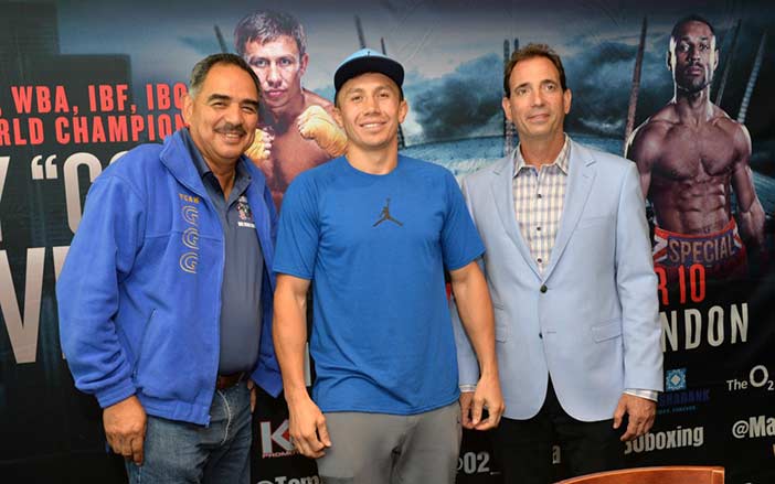 Abel Sánchez, Golovkin y tom Loeffler