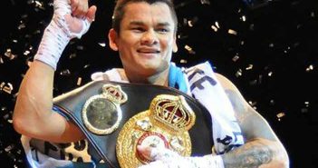 Del campo al MGM Grand de Las Vegas: La gloria de Marcos Maidana Marcos "Chino" Maidana con el cinturón de la AMB
