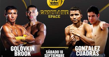 Mañana, Combate SPACE y dos veladas en vivo con los mejores “libra x libra”