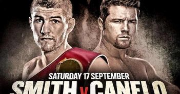 Cartelera de este sábado: Liam Smith vs Canelo Álvarez