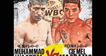 Regresa el boxeo a Korea del Sur: Muhammad Waseem vs Giemel Magramo