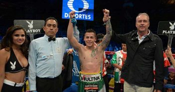 Andrés “Jaguar” Gutiérrez se impuso al “Gusano” Rojas Andrés “Jaguar“ Gutiérrez (Foro: Promociones del Pueblo)