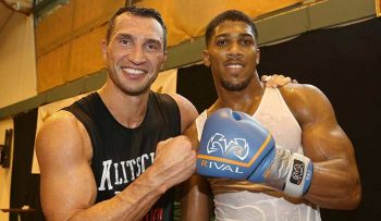 Wladimir klitchsko y Anthony Joshua