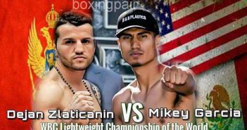 Mikey García vs Dejan Zlaticanin en enero