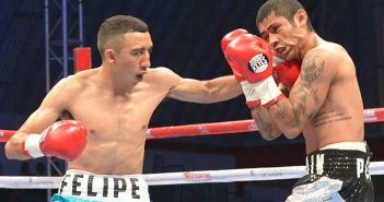Tras su victoria Felipe Orucuta se encamina a “Chocolatito” González