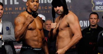 Listos Anthony Joshua vs Eric Molina, Concepción pierde el título en el pesaje