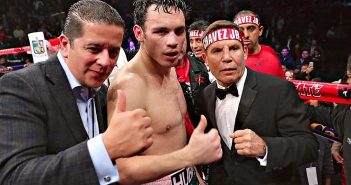 Julio César Chávez Jr. vs Daniel Jacobs el 20 de diciembre Beltrán, Chávez Jr. y Chávez.