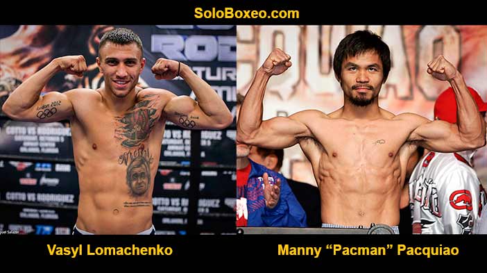 Lomachenko y Pacquiao