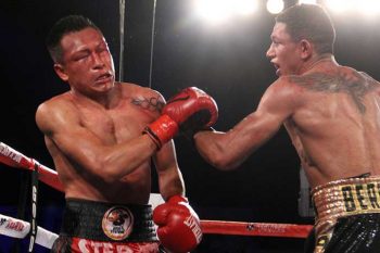 MIGUEL BERCHELT VS FRANCISCO VARGAS (FOTO:SUMIO YAMADA)
