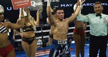 Francisco “Chihuas“ Rodriguez frente al argentino Rolando “Duende“ Gusmán