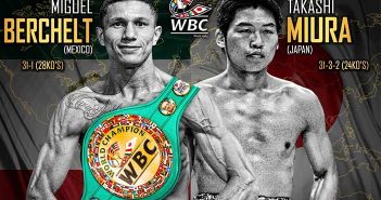Berchelt: “Soy el campeón y haré valer mi estatus ante Miura”