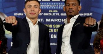 Gennady Golovkin vs Daniel Jacobs frente a frente