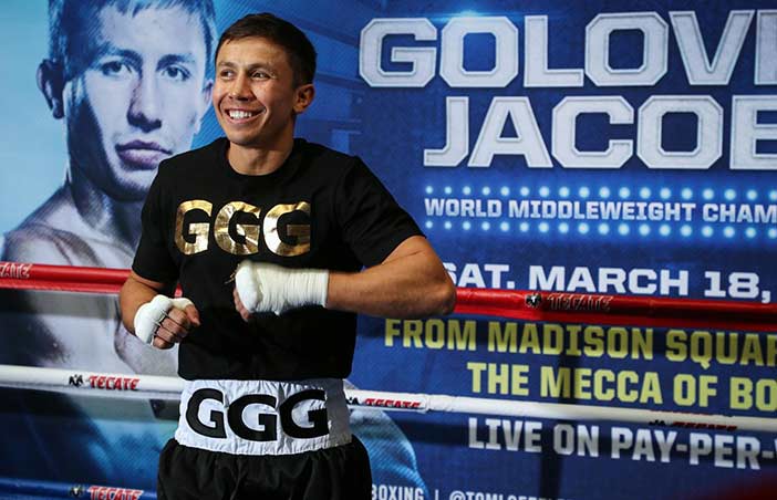 GENNADY GOLOVKIN (PHOTO CREDIT: WBC Mikey Williams and Jason Robles)