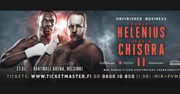 Robert Helenius vs Dereck Chisora II será reprogramada